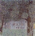 Bauernhausin Oberosterreich Symbolism Gustav Klimt